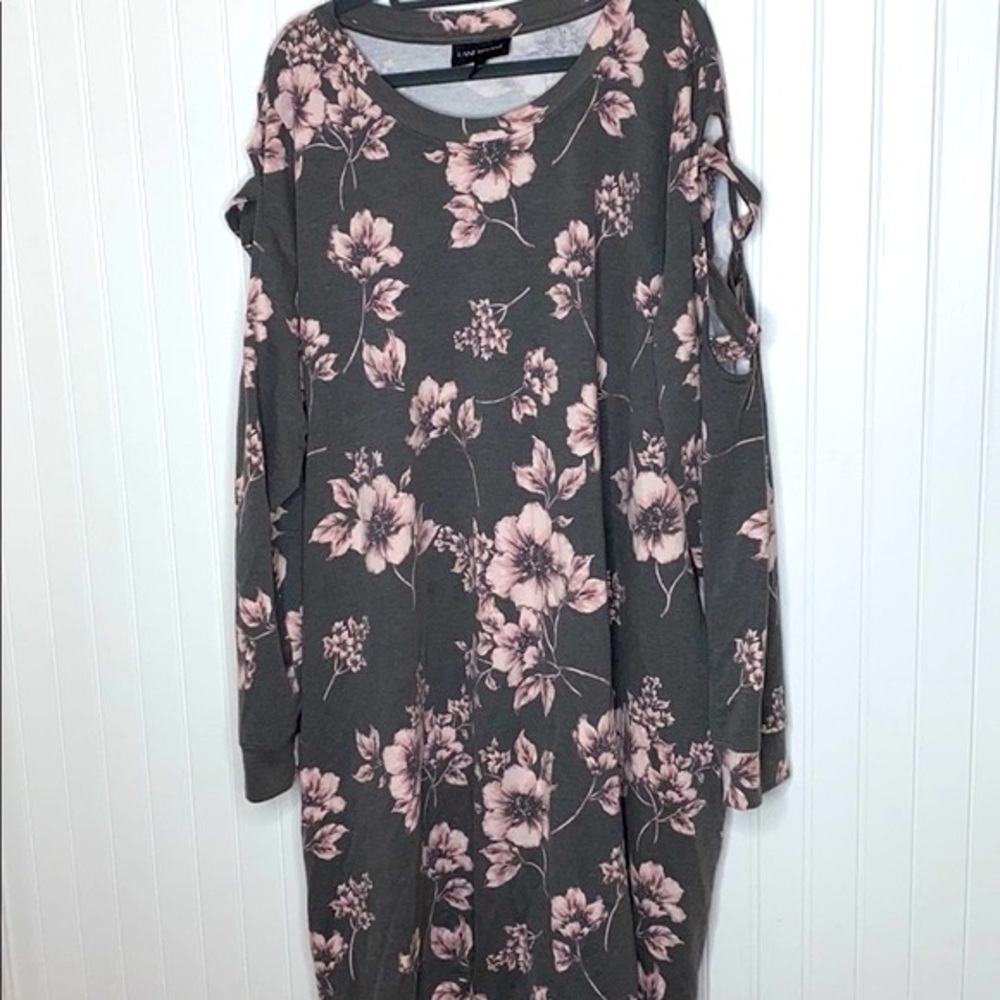 Floral Jersey Dress 3xl